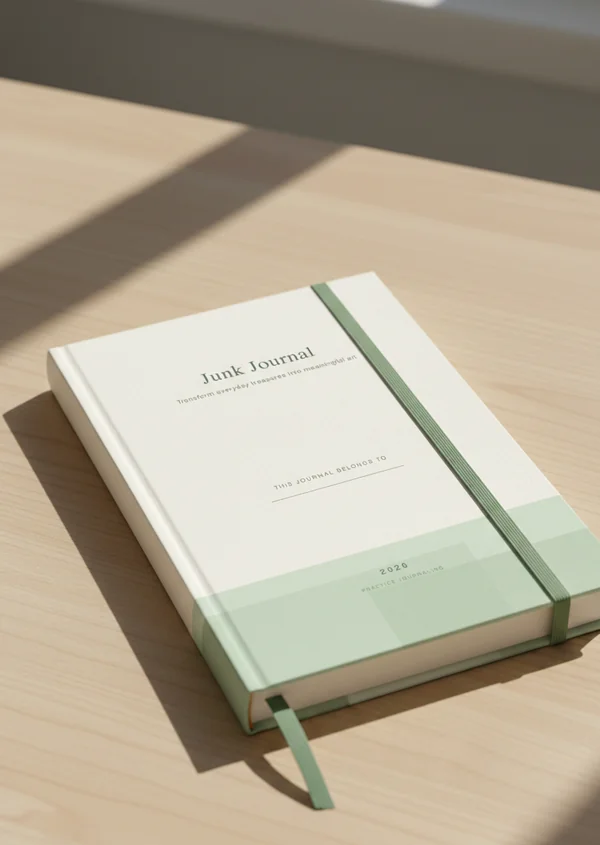 Junk Journal cover - Transform everyday treasures into meaningful art