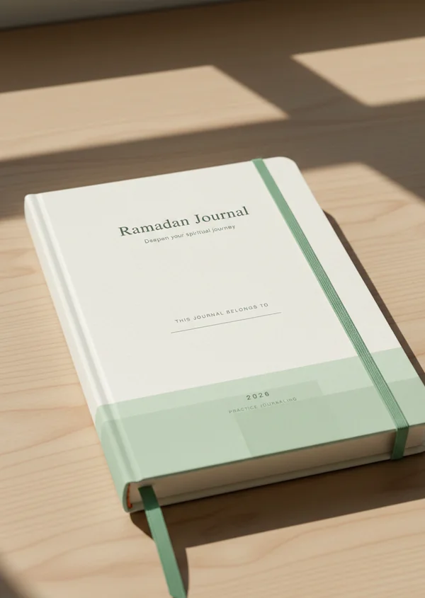 Ramadan Journal cover - Deepen your spiritual journey